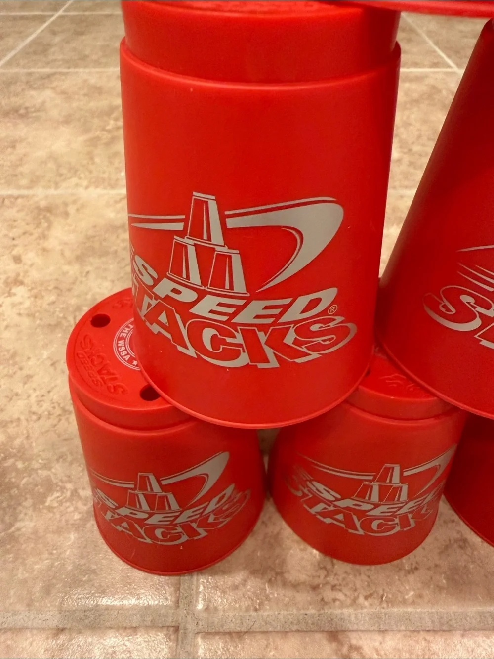 Speed Stacks sport stacking cups 12 red